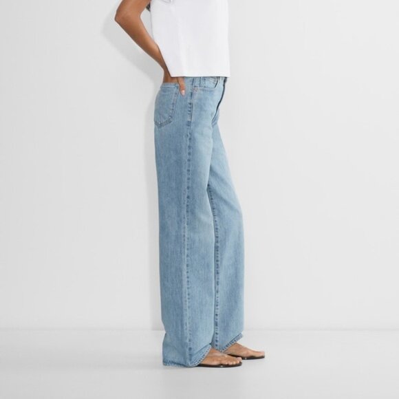 Aritzia Denim Forum The Farrah Hi-rise Wide Jean size 23 - Picture 2 of 12